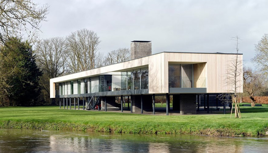 Contemporary self-build heated perfectly by heat pump